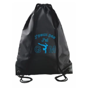 Sac ficelle noir